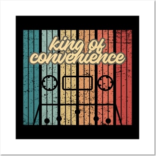 king of convenience cassette retro vintage Posters and Art